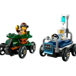 LEGO City - Racerbilpakke flybil mot sykesengbil 60459