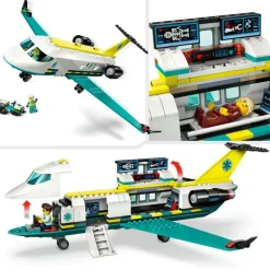 LEGO City - Redningsmannskap ambulansefly 60465
