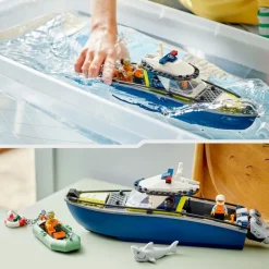 LEGO City - Skurkejakt med politibåt 60456