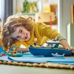 LEGO City - Skurkejakt med politibåt 60456