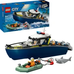 LEGO City - Skurkejakt med politibåt 60456