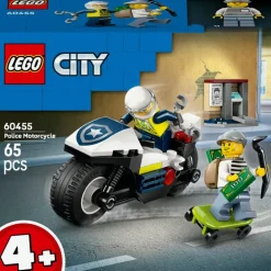LEGO City - Skurkejakt med motorsykkelpolitiet 60455