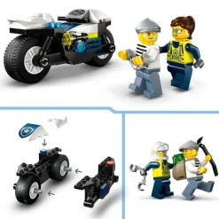 LEGO City - Skurkejakt med motorsykkelpolitiet 60455