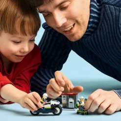 LEGO City - Skurkejakt med motorsykkelpolitiet 60455