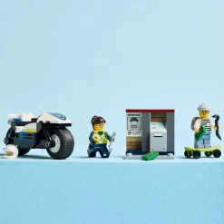 LEGO City - Skurkejakt med motorsykkelpolitiet 60455