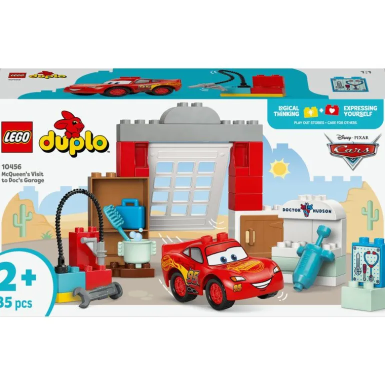 LEGO DUPLO - Disney og Pixars Biler: McQueen besøker Docs verksted 10456