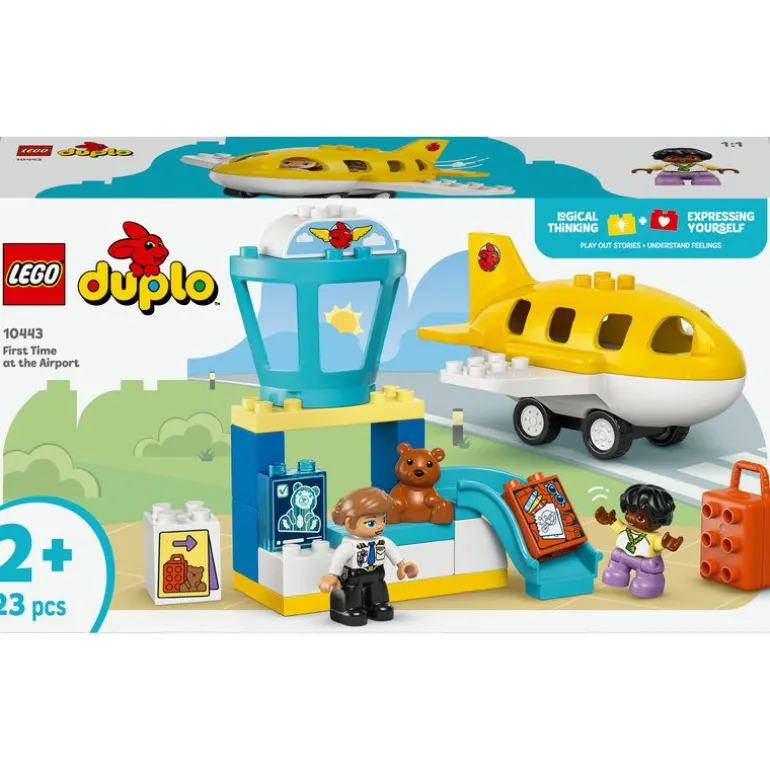 LEGO DUPLO - Town På flyplassen for første gang 10443