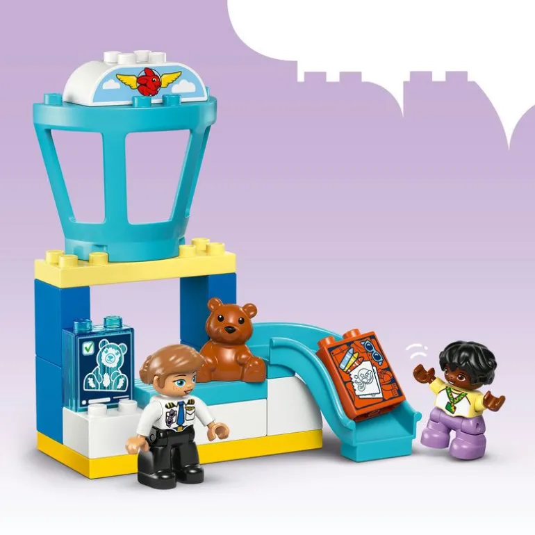 LEGO DUPLO - Town På flyplassen for første gang 10443