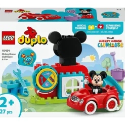 LEGO DUPLO Disney - Mikkes Klubbhus og bil 10454