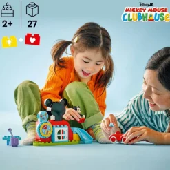 LEGO DUPLO Disney - Mikkes Klubbhus og bil 10454