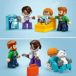 LEGO DUPLO Town - For første gang: Besøk hos legen 10449