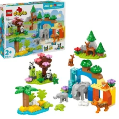 LEGO DUPLO Town - 3-i-1 Villdyrfamilier 10446