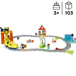 LEGO DUPLO Town - Stort, interaktivt lokaltog 10428