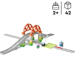 LEGO DUPLO Town - Utvidelsessett med togbro og skinner 10426