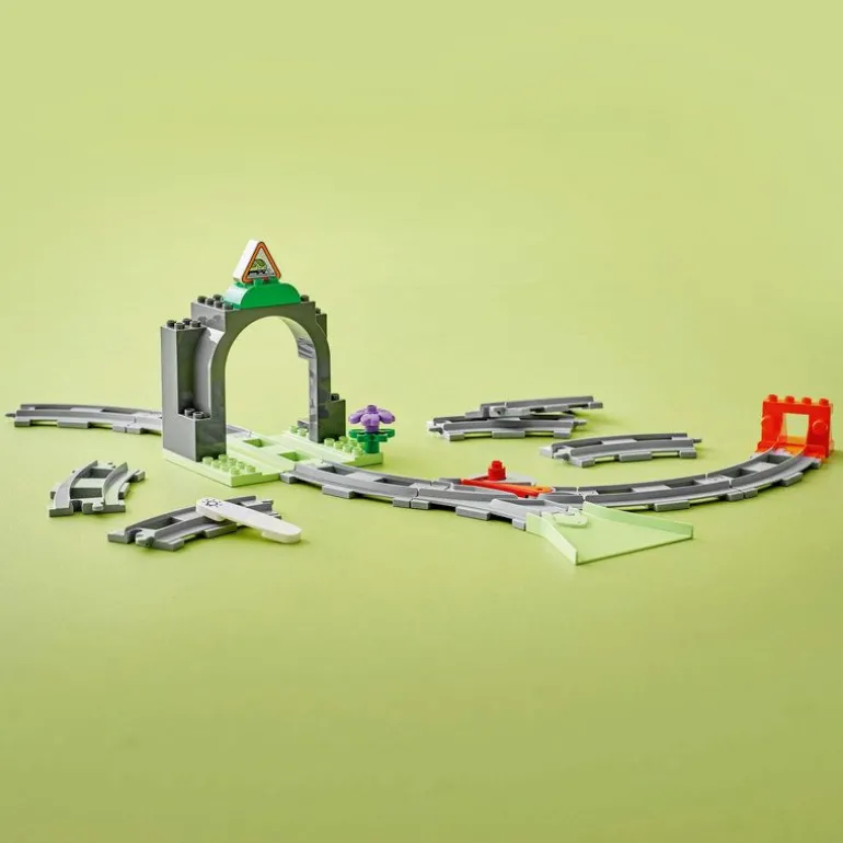 LEGO DUPLO Town - Utvidelsessett med togtunnel og skinner 10425