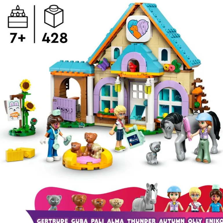 LEGO Friends - Dyreklinikk med hest og kjæledyr 42651
