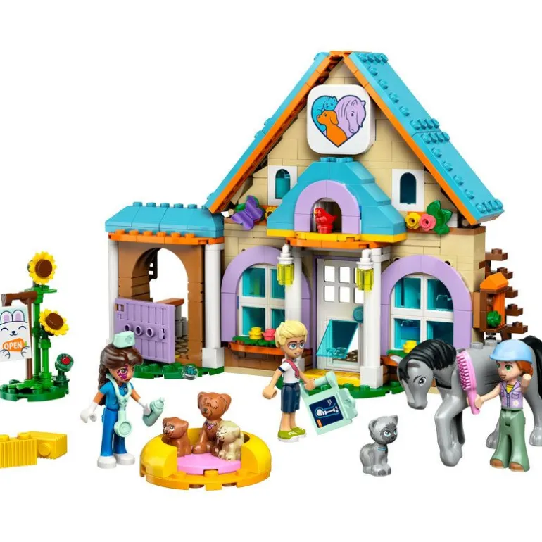 LEGO Friends - Dyreklinikk med hest og kjæledyr 42651