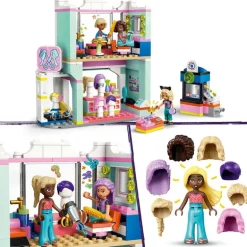 LEGO Friends - Frisør og butikk med hårtilbehør 42662