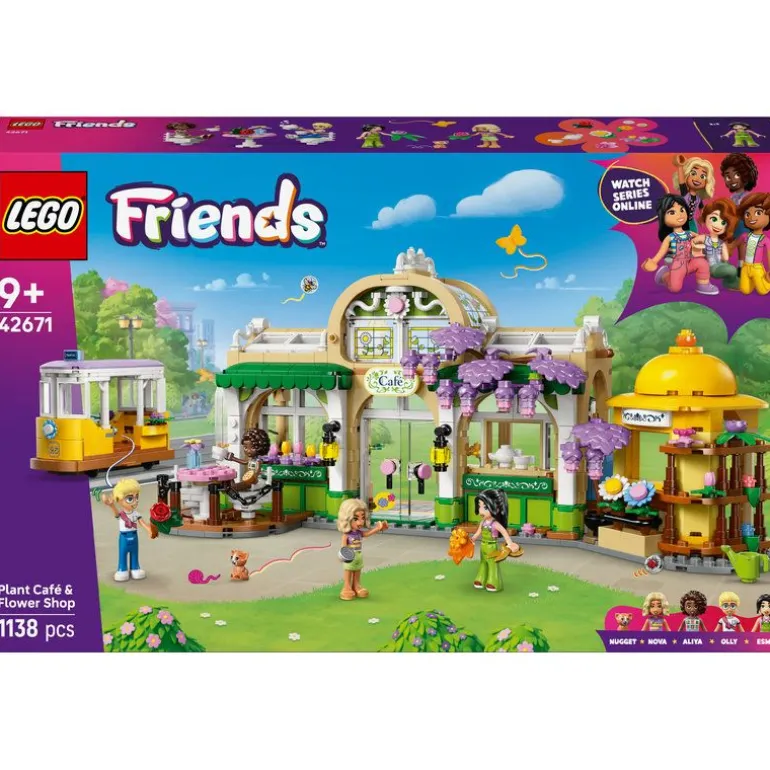 LEGO Friends - Kafé med blomsterbutikk 42671