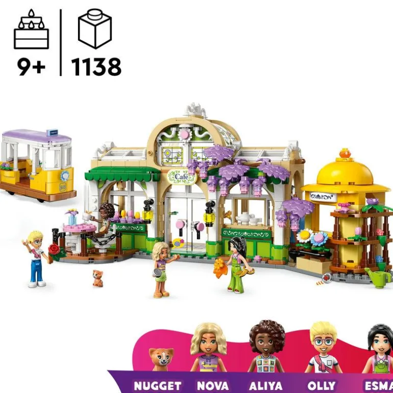 LEGO Friends - Kafé med blomsterbutikk 42671