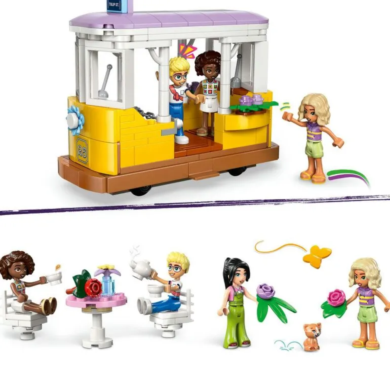 LEGO Friends - Kafé med blomsterbutikk 42671