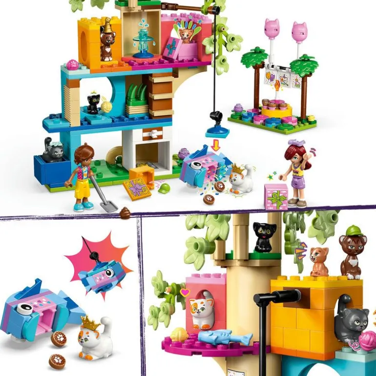 LEGO Friends - Kattens bursdagsfest og leketre 42666