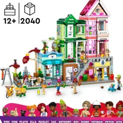 LEGO Friends - Leiligheter og butikker i Heartlake City 42670