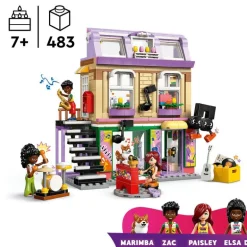 LEGO Friends - Musikkbutikk og leilighet 42653