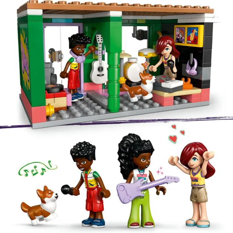 LEGO Friends - Musikkbutikk og leilighet 42653