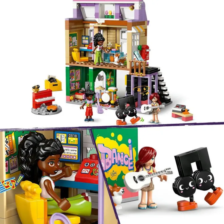 LEGO Friends - Musikkbutikk og leilighet 42653
