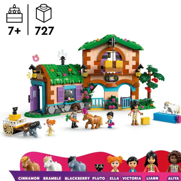 LEGO Friends - Ponniranch med stall 42654