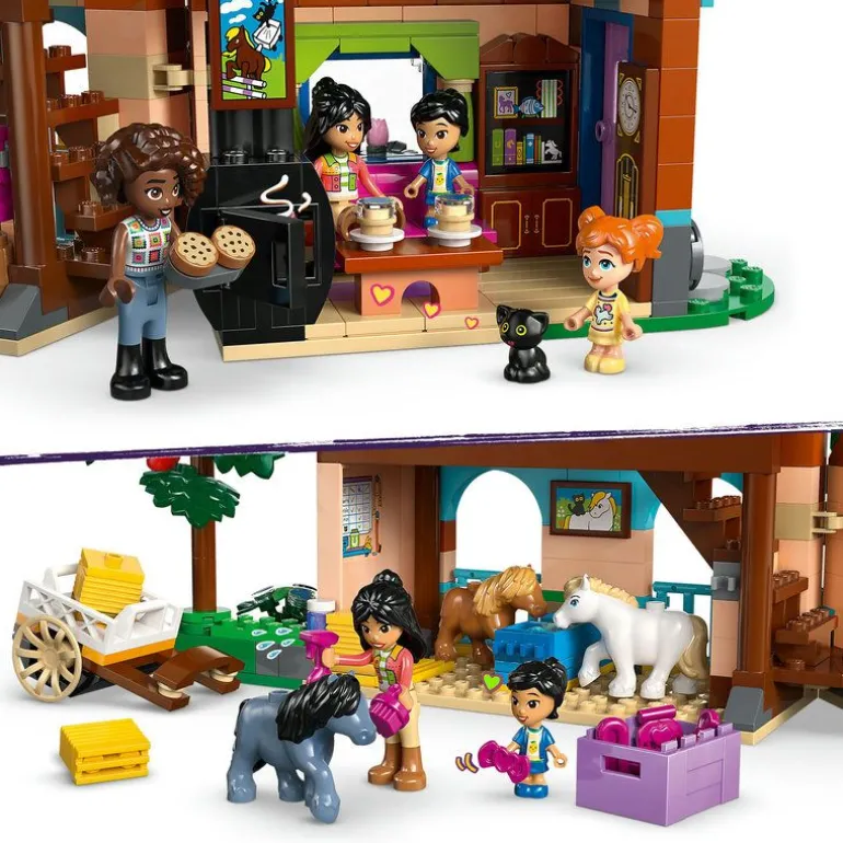 LEGO Friends - Ponniranch med stall 42654