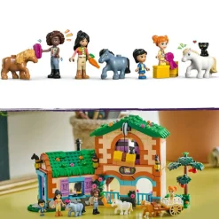 LEGO Friends - Ponniranch med stall 42654