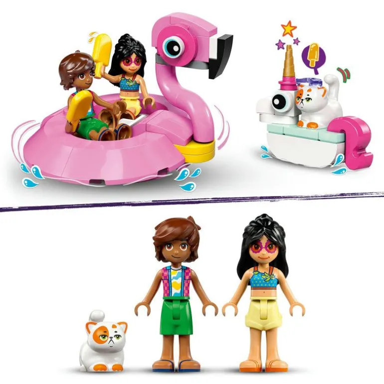 LEGO Friends - Poolparty med enhjørning og flamingo 42658