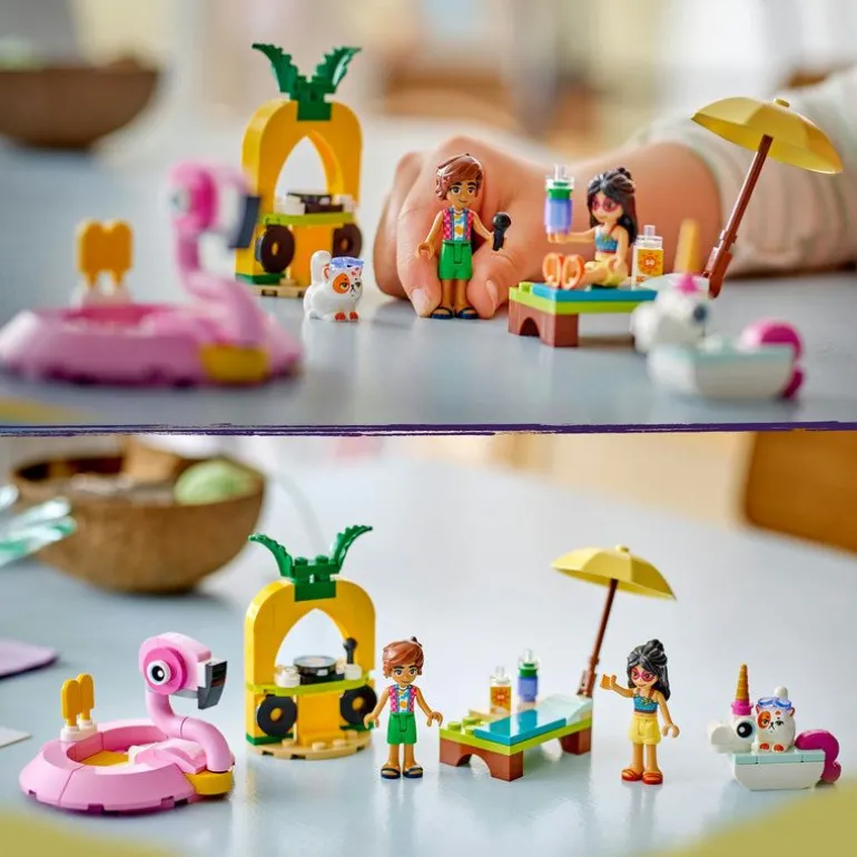 LEGO Friends - Poolparty med enhjørning og flamingo 42658