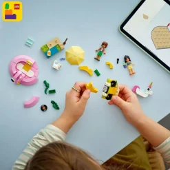 LEGO Friends - Poolparty med enhjørning og flamingo 42658