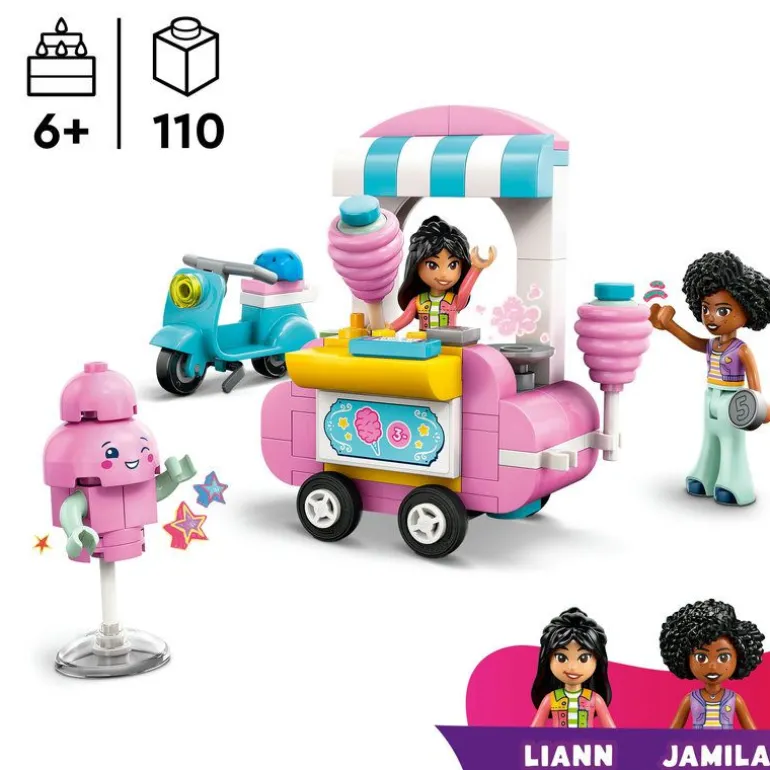 LEGO Friends - Sukkerspinnkiosk og scooter 42643