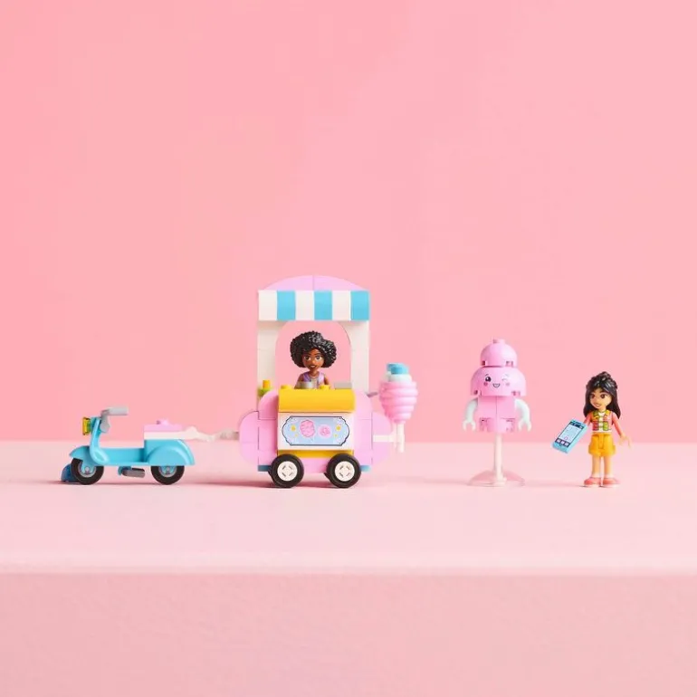 LEGO Friends - Sukkerspinnkiosk og scooter 42643
