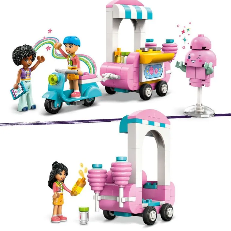 LEGO Friends - Sukkerspinnkiosk og scooter 42643