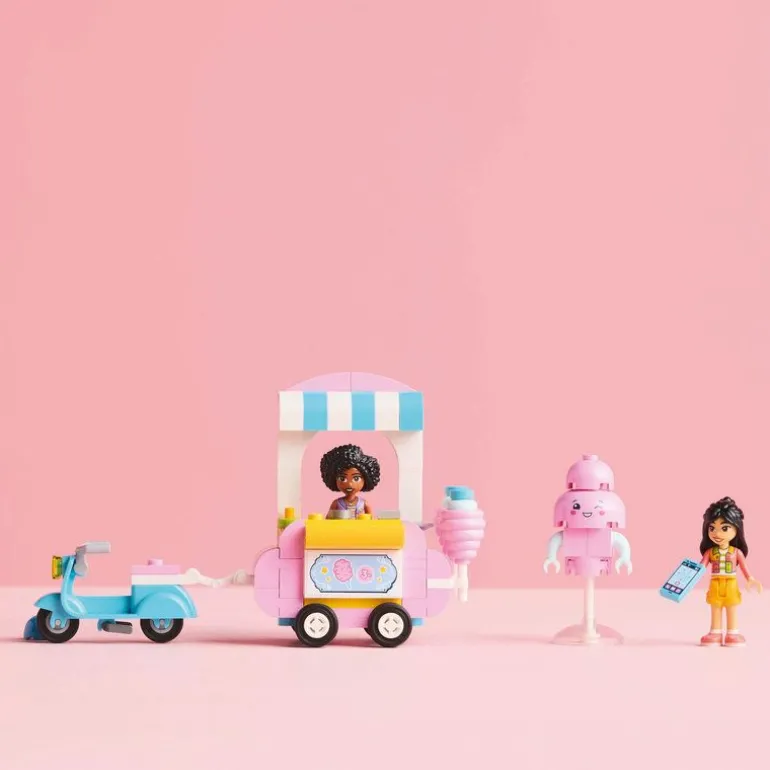 LEGO Friends - Sukkerspinnkiosk og scooter 42643