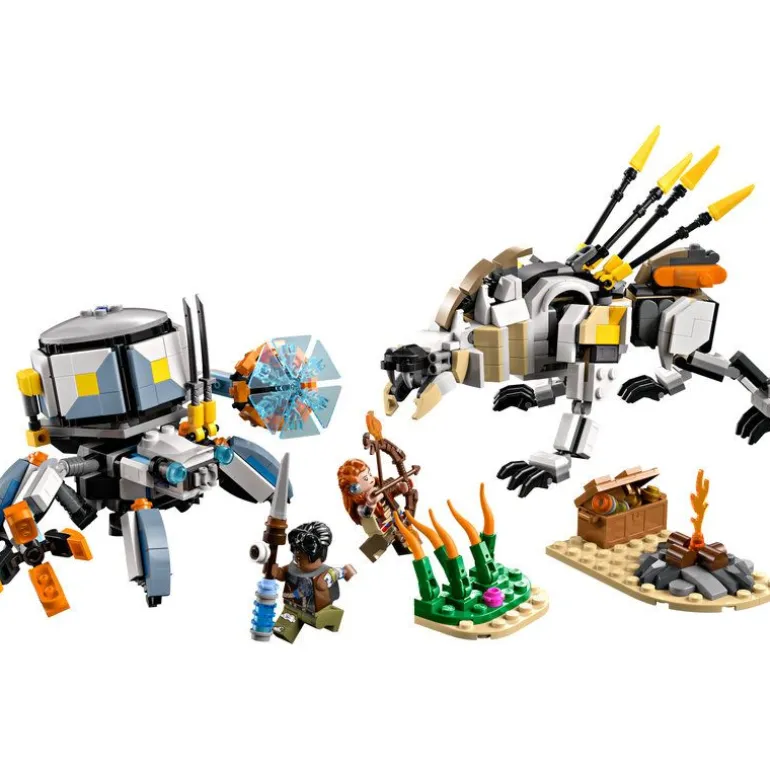 LEGO Horizon - Aloy og Varl mot skallvandrer og sagtann 77037