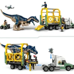 LEGO Jurassic World - Dinosauroppdrag: Allosaurus-transport 76966