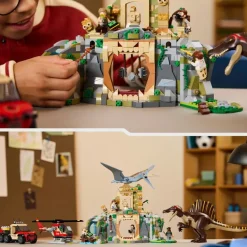 LEGO Jurassic World - Helikopteroppdrag med spinosaurus og quetzalcoatlus 76976