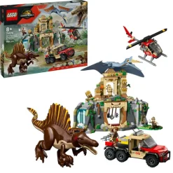 LEGO Jurassic World - Helikopteroppdrag med spinosaurus og quetzalcoatlus 76976