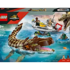 LEGO Jurassic World - På båtjakt etter klossebygd mosasaur 76974