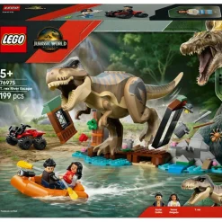 LEGO Jurassic World - På flukt fra t. rex, byggesett 76975