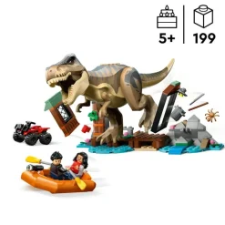 LEGO Jurassic World - På flukt fra t. rex, byggesett 76975