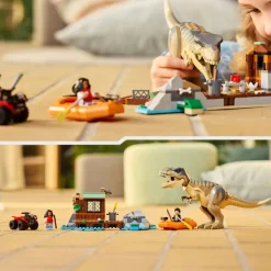 LEGO Jurassic World - På flukt fra t. rex, byggesett 76975
