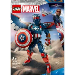 LEGO Marvel - Byggbar figur av nye Captain America 76296