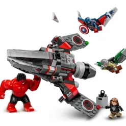 LEGO Marvel - Captain America i kamp mot Red Hulk 76292